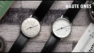 Junghans Max Bill vs Sternglas Naos  Can you Bauhaus on a Budget [upl. by Nymsaj]