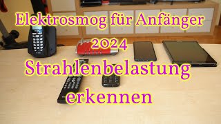 Elektrosmog für Anfänger 2024 Grundsätzliches Vermeiden ohne Messgeräte [upl. by Brindle]