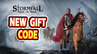 Stormfall Age of War New Gift Code  How to Redeem Stormfall Age of War Code [upl. by Eilujna]