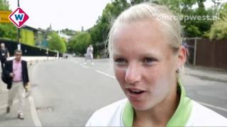 Kiki Bertens op Wimbledon [upl. by Vange]