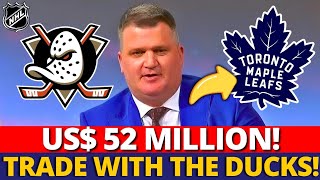 URGENT Leafs SIGNING 52 million DEFENDER from the Anaheim Ducks DEAL CLOSED MAPLE LEAFS NEWS [upl. by Karub688]