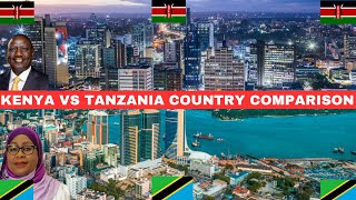 Kenya vs Tanzania Country Comparison 2024  Which country is Better [upl. by O'Shee]