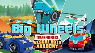 Rescue Bots Academy Review  Big Wheels [upl. by Dahsra37]