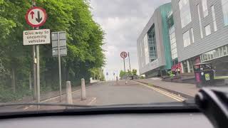 Driving in Glasgow  Anniesland  June 2021 [upl. by Ilowell]