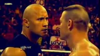 The Rock vs John Cena rivalry WWE Playlist [upl. by Johst59]