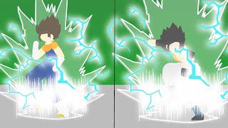 Gogeta vs Vegito  Stick Fight [upl. by Ait]