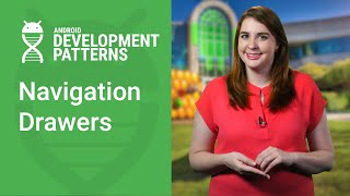 Navigation Drawer DrawerLayout and NavigationView Android Development Patterns Ep 8 [upl. by Adniroc]