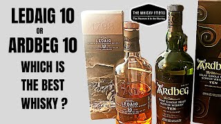 ARDBEG 10 LEDAIG 10 SHOOTOUT Re Review [upl. by Ilona]