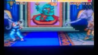 street fighter 2 turbo ridiculous dhalsim grab [upl. by Abana]