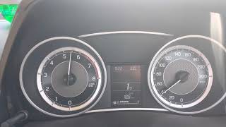 Dzire AMT petrol top speed test in auto gear shift mode [upl. by Arissa25]