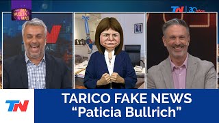 TARICO FAKE NEWS I quotPatricia Bullrichquot en quotSólo una Vuelta Másquot 141223 [upl. by Surdna817]