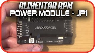 Power Module para Arducopter APM 26  28 ¿Quitar el Jumper JP1  Explicación en Español [upl. by Soinotna500]