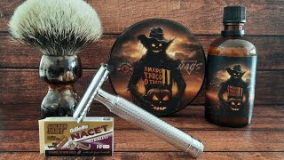 86💈MÜHLE r89Hags Spezial EditionNacet Golden ShaveYagi Karamell [upl. by Clotilda]