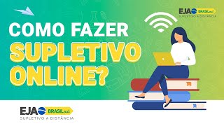 Como fazer SUPLETIVO ONLINE [upl. by Tierza]