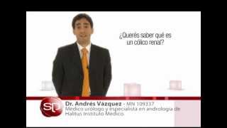 Cólico renal  Dr Andrés Vázquez [upl. by Aihsi882]