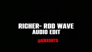 Richer rod wave audio editshorts audioedit [upl. by Niletac]