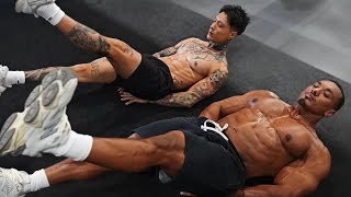 8 Min Abs Workout Ft Larry Wheels  Follow Along [upl. by Sulrac]