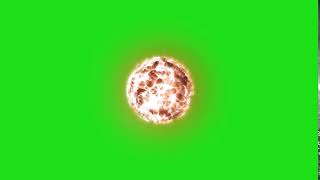 Green Screen Fire Ball VFX [upl. by Laidlaw]