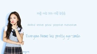 TWICE  Eye Eye Eyes Lyrics HanRomEng Color Coded [upl. by Augie676]