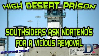 High Desert State Prison A Norteno Disrespects A SouthSider And Gets REMOVED [upl. by Notyrb]