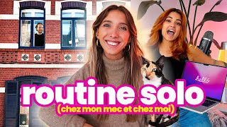 24H DANS MA NOUVELLE ROUTINE SOLO bruits du quotidien [upl. by Zolnay]