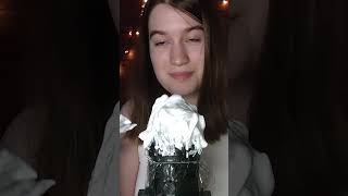 ASMR  Shaving cream on the mic asmr asmrvideo shorts [upl. by Gavrila]