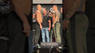 😳 SERGEI PAVLOVICH VS TOM ASPINALL FINAL FACE OFF UFC 295 [upl. by Rabka]