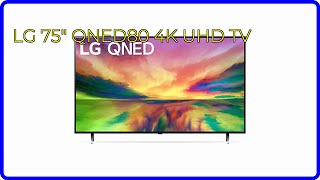 REVIEW 2024 LG 75quot QNED80 4K UHD TV ESSENTIAL details [upl. by Gerrard14]