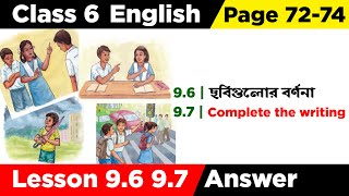 ৬ষ্ঠ ইংরেজি পৃষ্ঠা ৭২৭৪English Class Six Unit 9 Politeness Activity 96 and 97Page7274 Class6 [upl. by Alegnaoj]