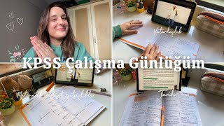 KPSS Çalışma Günlüğüm 56 🍀  Sınava 5 ay kala tempoyu arttırıyoruz🤌🏻 kpss kpss2024 studyvlog [upl. by Lasorella]