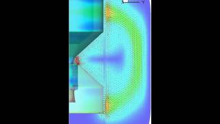 Biconical antenna simulation [upl. by Haek365]