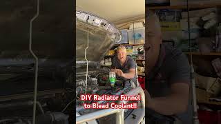 How to DIY blead radiator coolant cooling system shorts [upl. by Icnarf811]