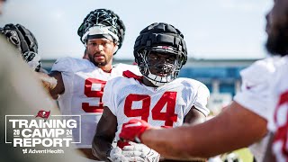 DLine Deep Dive Latest Injury Updates  Training Camp Report  Tampa Bay Buccaneers [upl. by Rafaello]