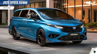 New 2025 Toyota Sienna Unveiled  best minivan choice for families [upl. by Asssilem639]