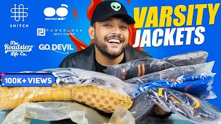 BEST VARSITYBOMBER JACKET FOR Winter MEN 🔥 Myntra Jacket Haul 2024  ONE CHANCE [upl. by Schnorr645]