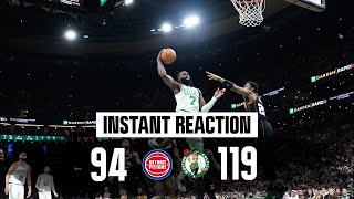 INSTANT REACTION quotNext man upquot Cs keep rolling despite being shorthanded for second straight night [upl. by Orv499]