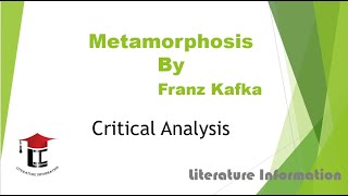 The Metamorphosis by Franz Kafka Critical Analysis  Themes  Title Significance Explained [upl. by Yecart]