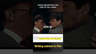 The best lines have subtext filmmaking videoessay screenwriting screenwriter [upl. by Strohl767]