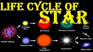 Star Life Cycle From Birth To Death  Stages of A Stars Life Cycle Explained [upl. by Slein]