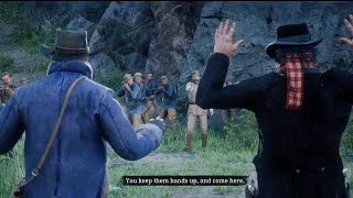 You Get A Horrifying Death Scene If You Dont Surrender In Favored Sons Mission  RDR2 [upl. by Raphael]