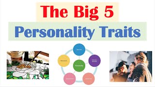 Personality “Big 5” Traits Openness Conscientiousness Extraversion Agreeableness Neuroticism [upl. by Nerrad]