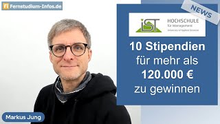 ISTHochschule 10 Stipendien im Wert von mehr als 120000 EUR zu gewinnen [upl. by Palestine]