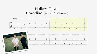 Hollow Coves  Coastline  Guitar TABS [upl. by Hayyifas]