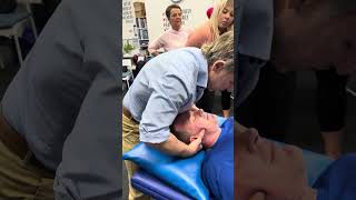 CERVICAL MANIPULATION chiropractor spinalmanipulation jointmobilization backpain [upl. by Viva6]