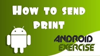 How to send print  App inventor 2 [upl. by Felske499]