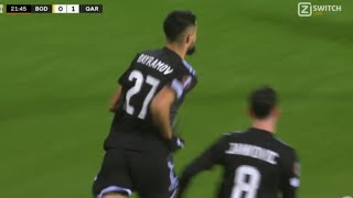 Toral Bayramov Goal BadoGlimt vs Qarabag 01 Goals and Extended Highlights [upl. by Alyakam]