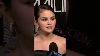 SelenaGomez REACTS to Oscar buzz for “Emilia Perez” “I have hives” ☺️😅 shorts [upl. by Eleumas]