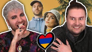 REACTION LADANIVA  Jako  ARMENIA Eurovision 2024 [upl. by Mazur675]