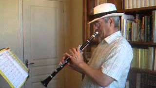 Melancholy Blues  Traditional Jazz Clarinet [upl. by Snah]