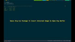 Emacs Org Ros Package Take Screenshot And Insert In Open Org Buffer 20240930082658 [upl. by Dayna]